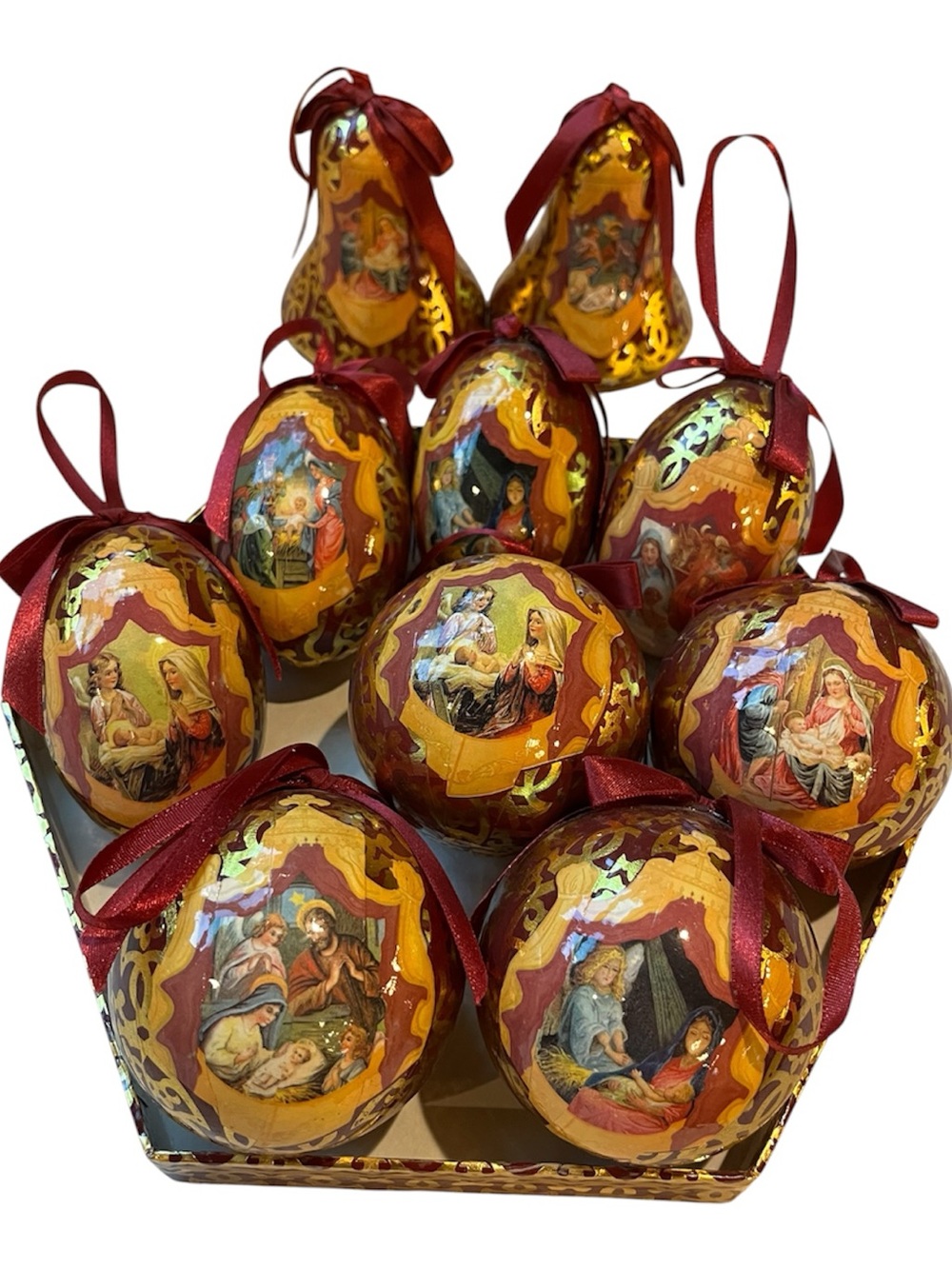 Nativity Ornament Set